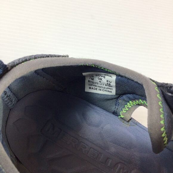 MERRELL Hydro Hiker Water Sandals Boy's size 7M - Picture 9 of 11